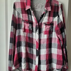 Maurice's extra large button-up